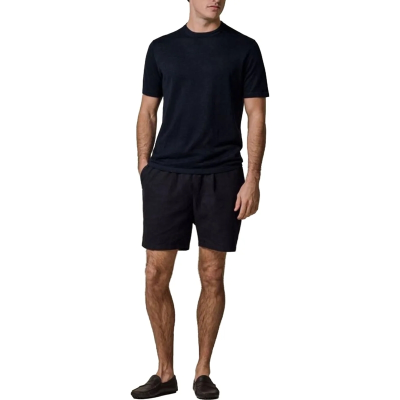 PROFUOMO T-Shirt Profuomo T-shirt Crew Neck Ss T-shirts Donkerblauw blau(Image 2)