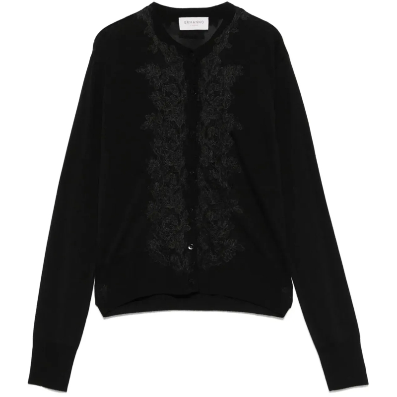 Ermanno Firenze  Sweaters Black schwarz