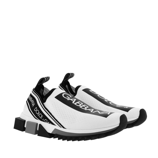 Dolce&Gabbana Sorrento Logo Sneaker White/Black Slip-On Sneaker
