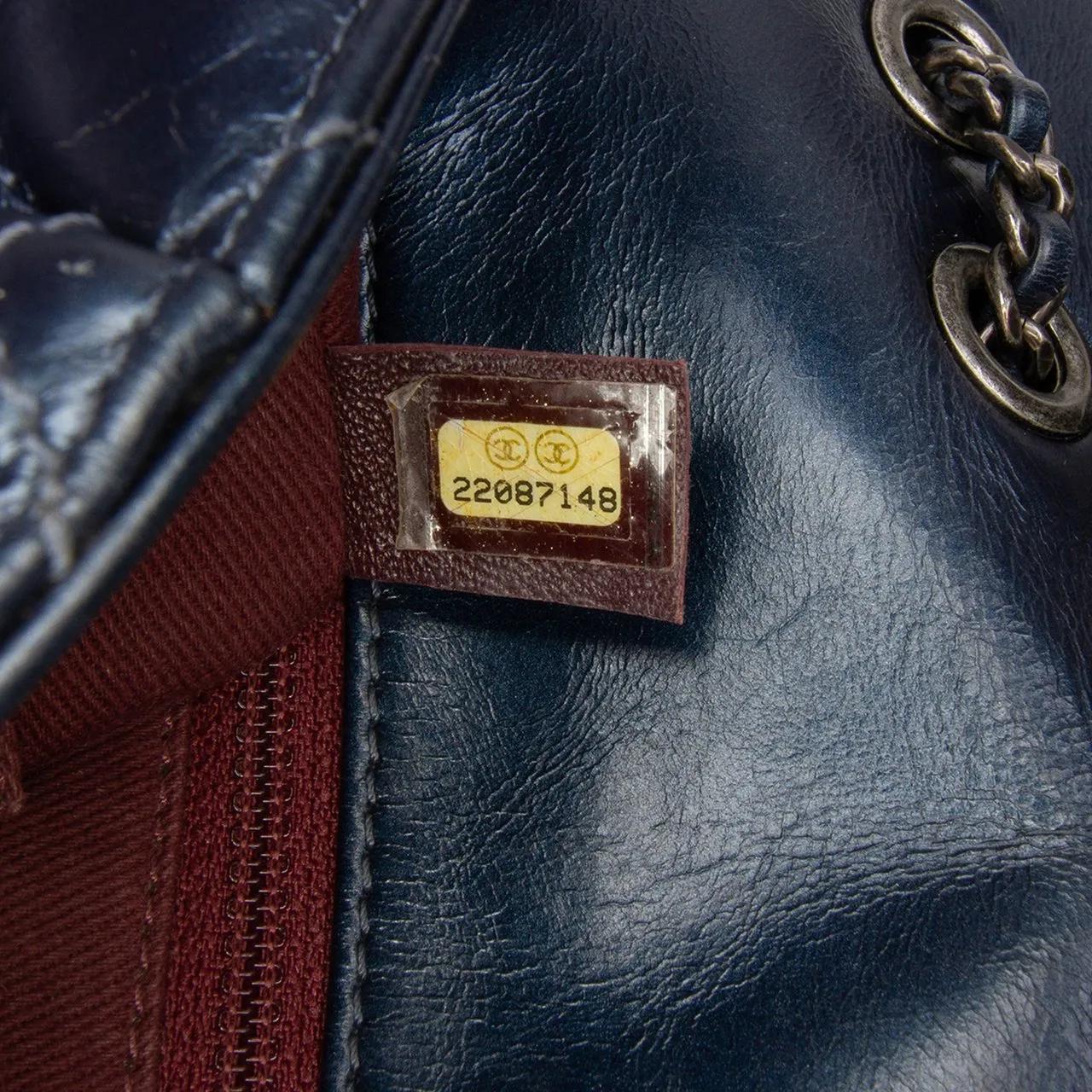 Thumbnail - Chanel Hobo Bags - Quilted Glazed Calfskin Coco Pleats Flap - Gr. unisize - in Blau - für Damen