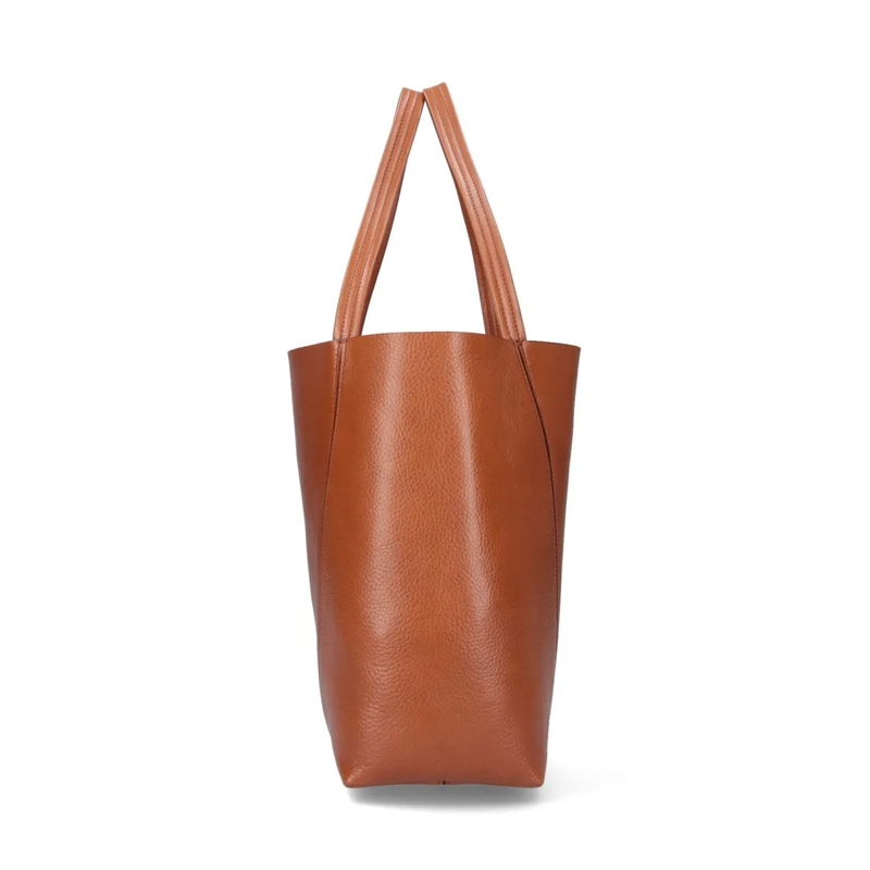 Chloé Tote "Spin" Tote Bag Brown Brown(Image 5)