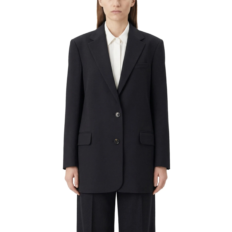 Dries Van Noten Blazer Langer Blazer schwarz(Image 2)