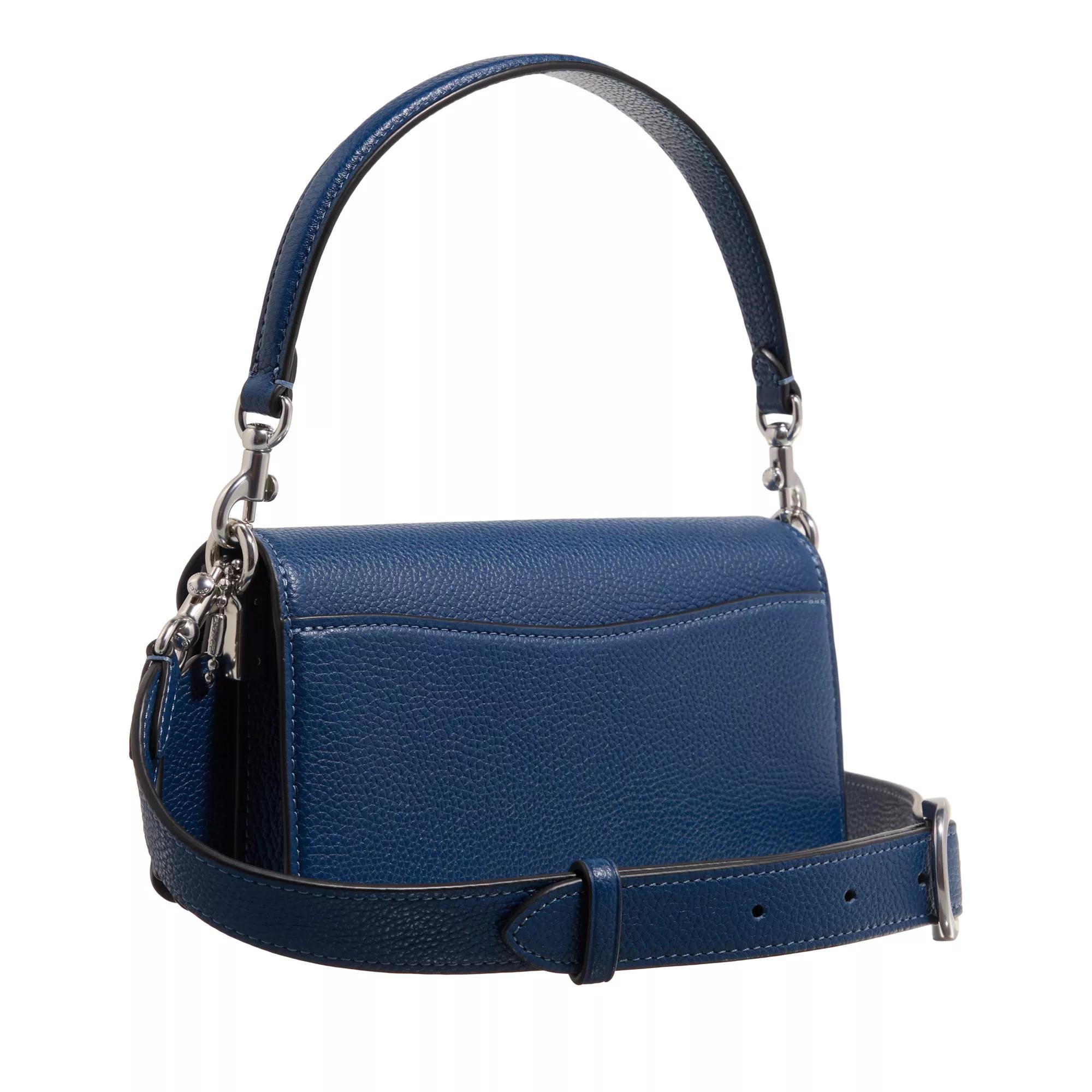 Coach Crossbody bags Quilted Tie-Dye Tabby Shoulder Bag 20 With Chain in blauw