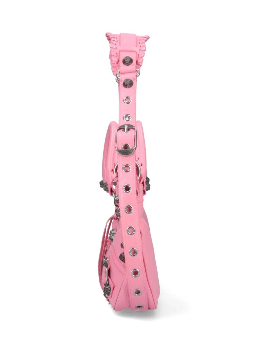 Balenciaga Hobo bags Medium 'Neo Cagole' Shoulder Bag – Pink in roze