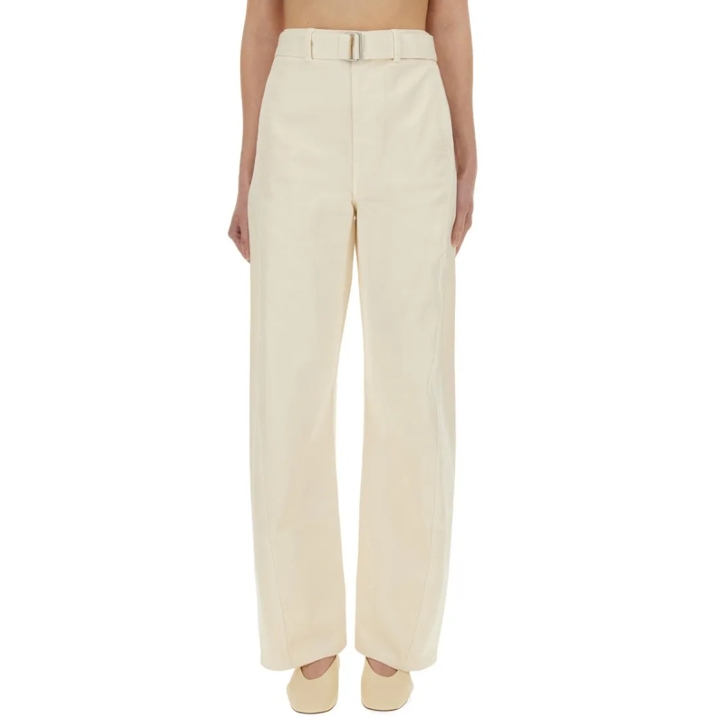 【LEMAIRE】TWISTED CHINO PANTS BEIGE 46 LEMAIRE】TWISTED CHINO PANTS BEIGE 46 LEMAIRE】TWISTED CHINO PANTS