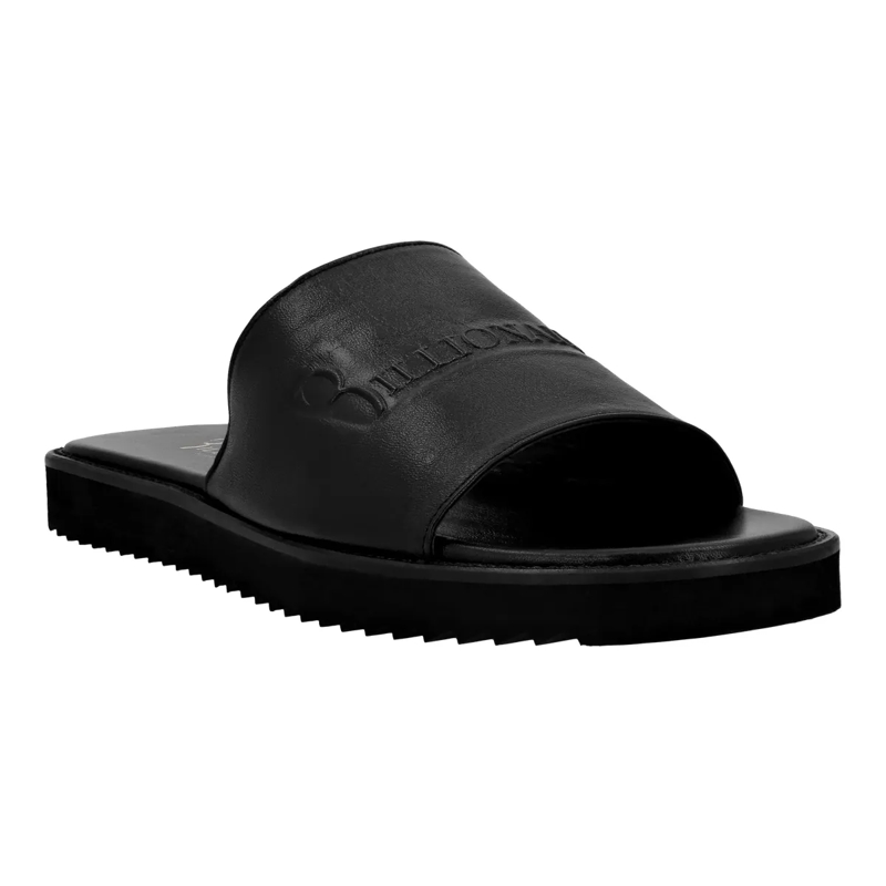 BILLIONAIRE Hausschuhe Badeschuhe schwarz