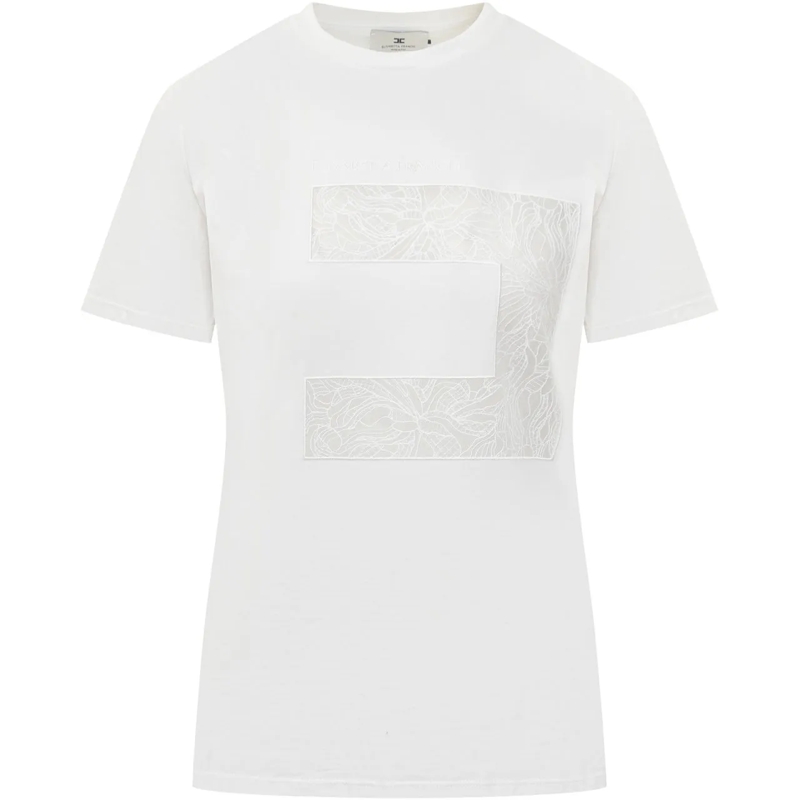 Elisabetta Franchi T-shirt T-Shirt weiß