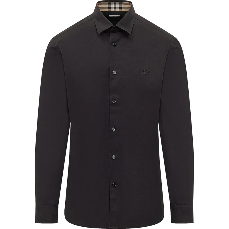 Burberry  Sherfield Camicia con Colletto schwarz