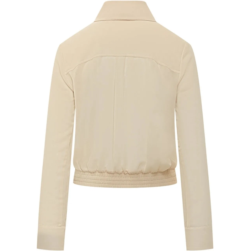 Pinko Chemisier Camicia con Dettaglio Gioiello al Colletto weiß(Image 2)
