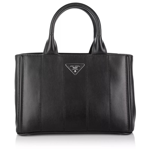 Prada Giadiniera Small Handbag Black Rymlig shoppingväska