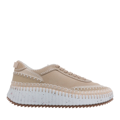 Chloé Plateau Sneaker Nama Sneaker Blossom Beige