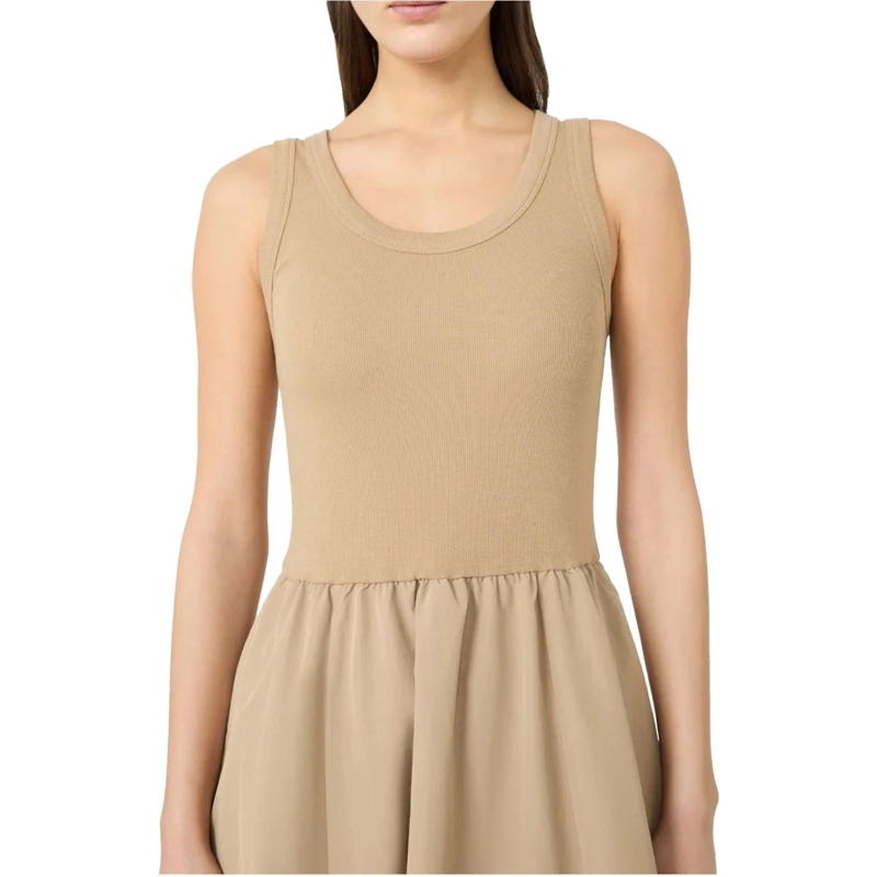 Max Mara Midikleid Max Mara Weekend Wkddestino Jurken Lichtbruin 2615 braun(Image 4)