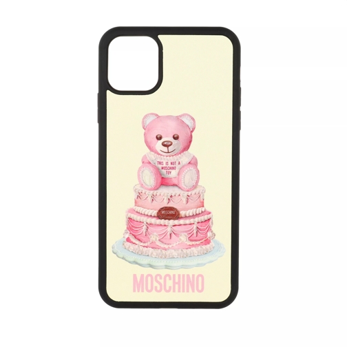 Moschino iPhone 11 Pro Max Cover Fantasia Fuxia Handyhülle