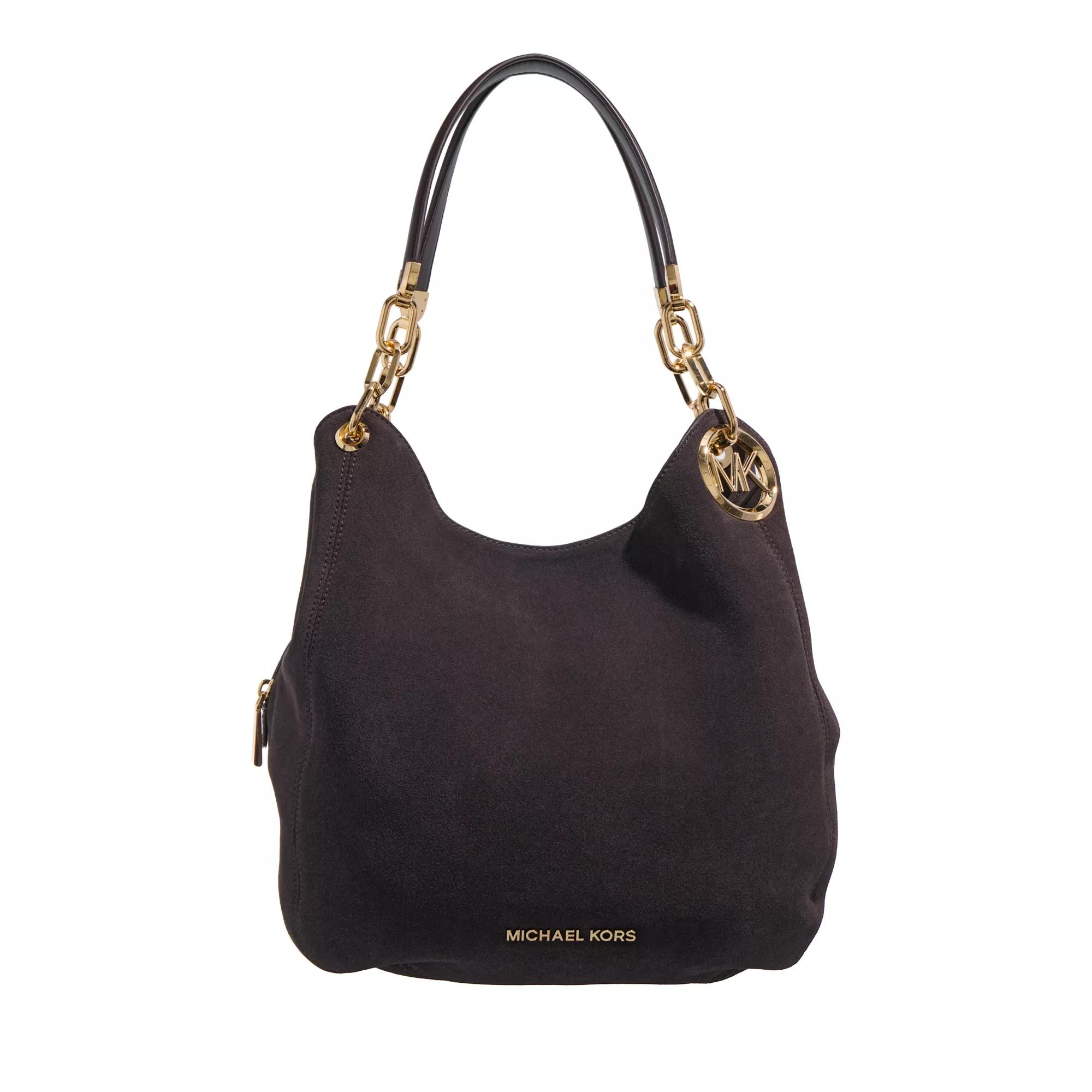 Michael Kors Tote - Lillie Large Chain Shoulder Tote - Gr. unisize - in Braun - für Damen