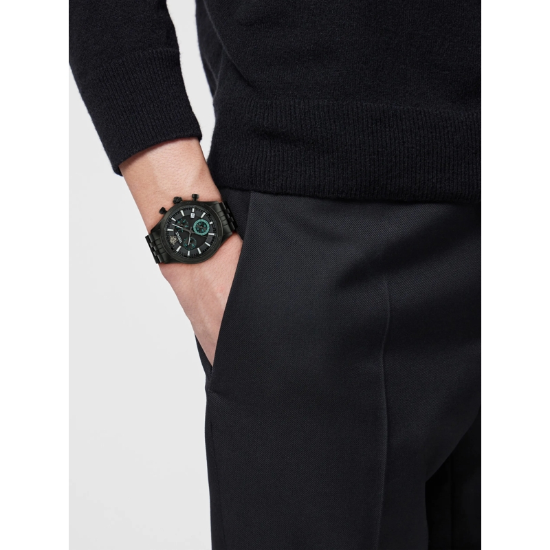 Versace Quarzuhr Quartz Chronograph Watch Hell.chr Petite Spec. (Wc schwarz(Image 6)