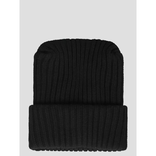 Moncler  Logo Beanie Black