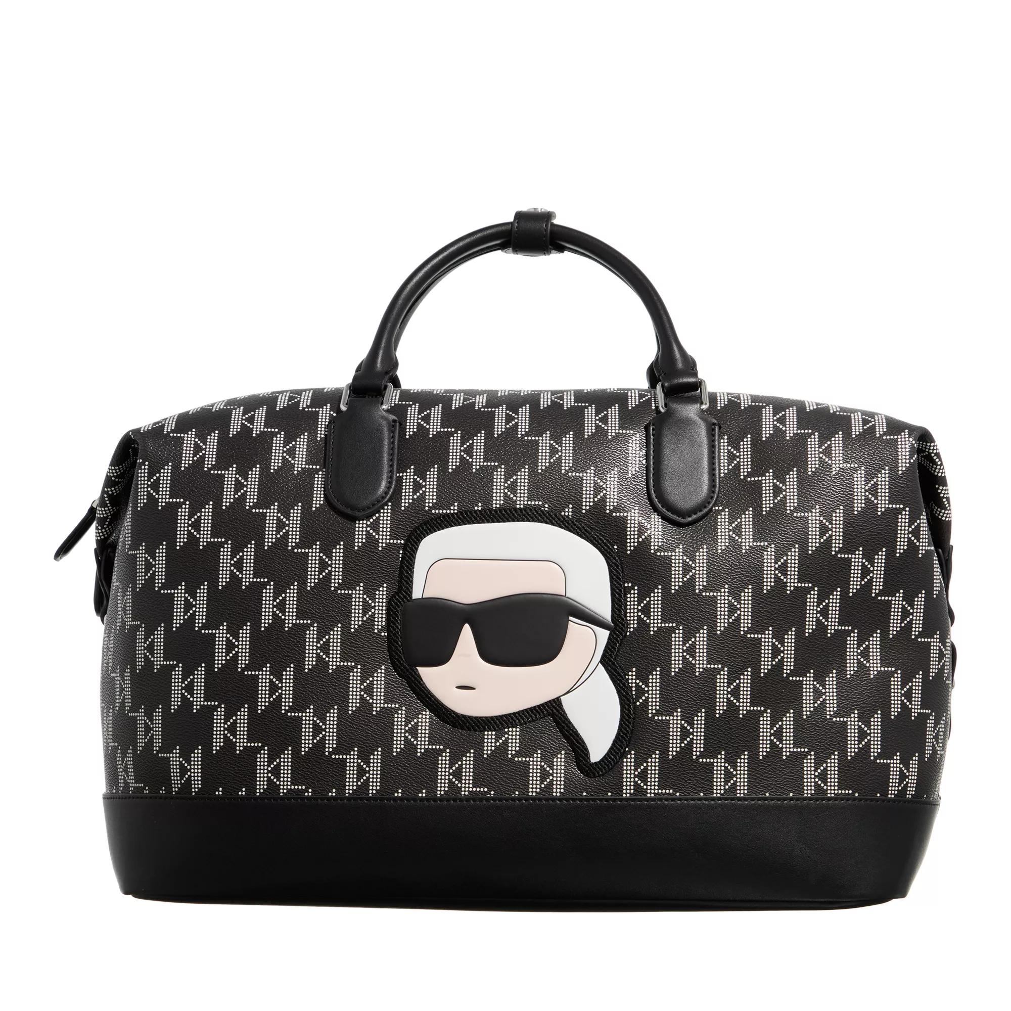 Karl Lagerfeld Reisegepäck - K/Ikonik 2.0 Mono CC Weekender - Gr. unisize - in Schwarz - für Damen