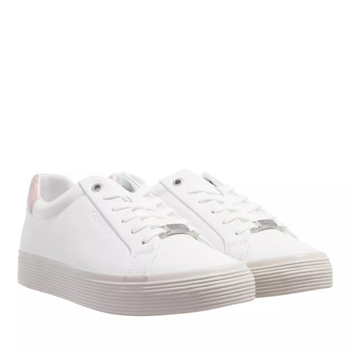 Calvin Klein Vulc Lace Up White Pink Mix lage-top sneaker