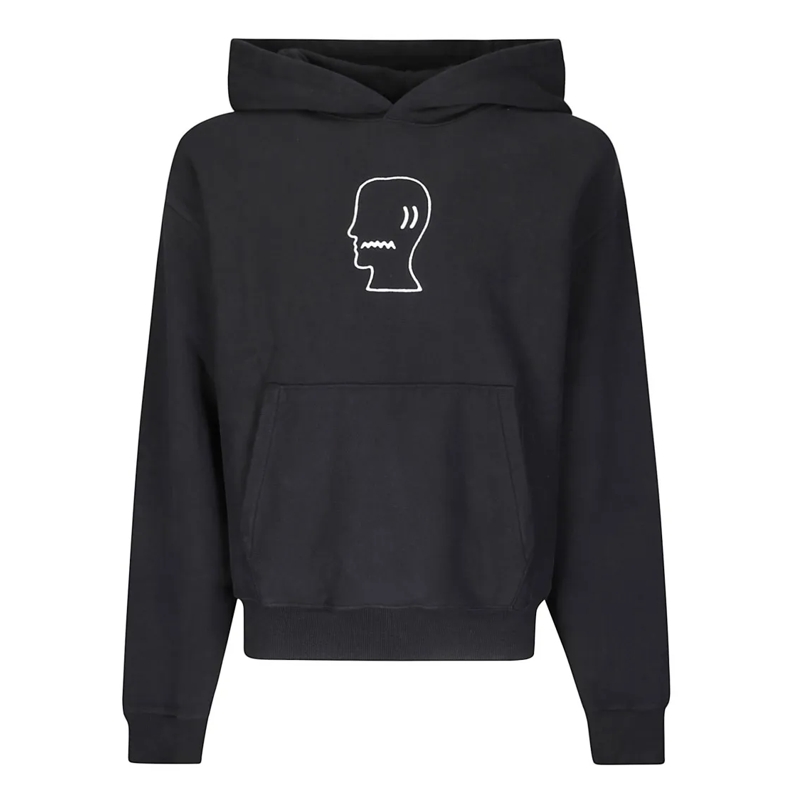 BRAIN DEAD  Felpa Brain Dead Logo Head Black