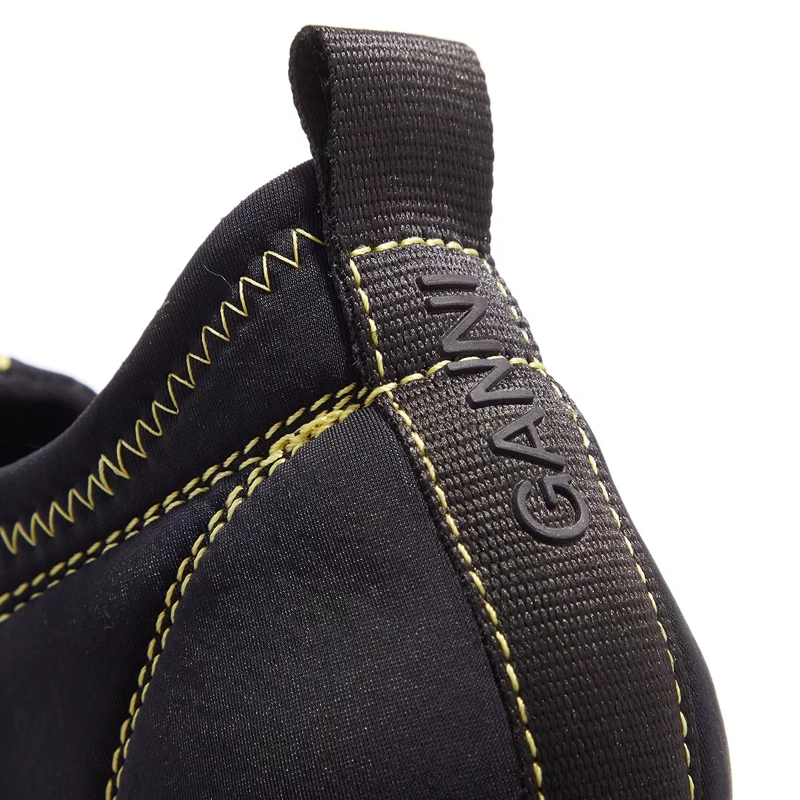 GANNI Loafer Retro Flatform Shoe Black(Image 3)