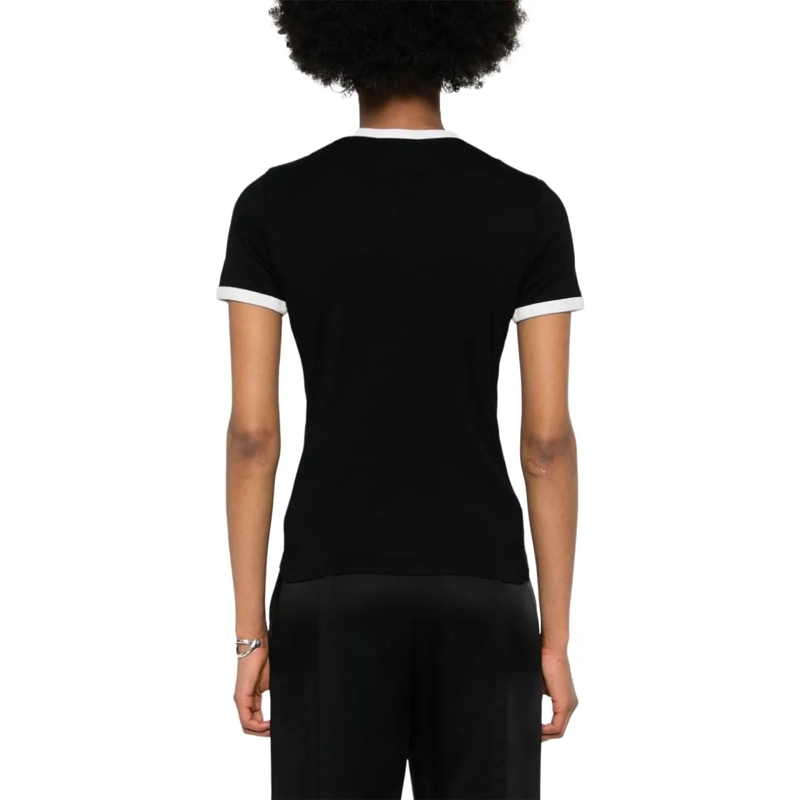 Courrèges T-shirt T-Shirts And Polos Black schwarz(Image 3)
