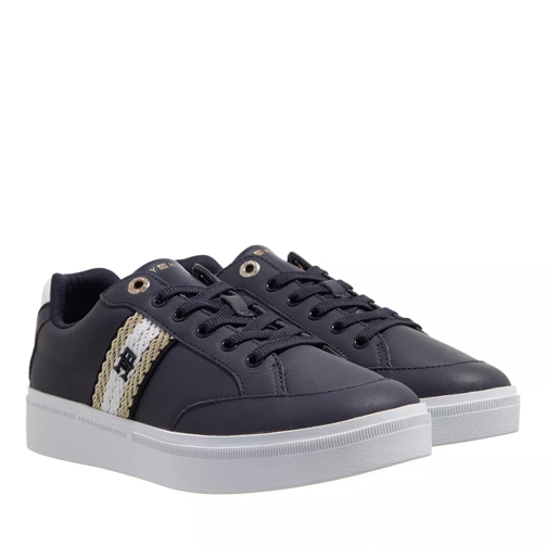 Tommy Hilfiger Court Sneaker With Webbing Space Blue Low-Top Sneaker