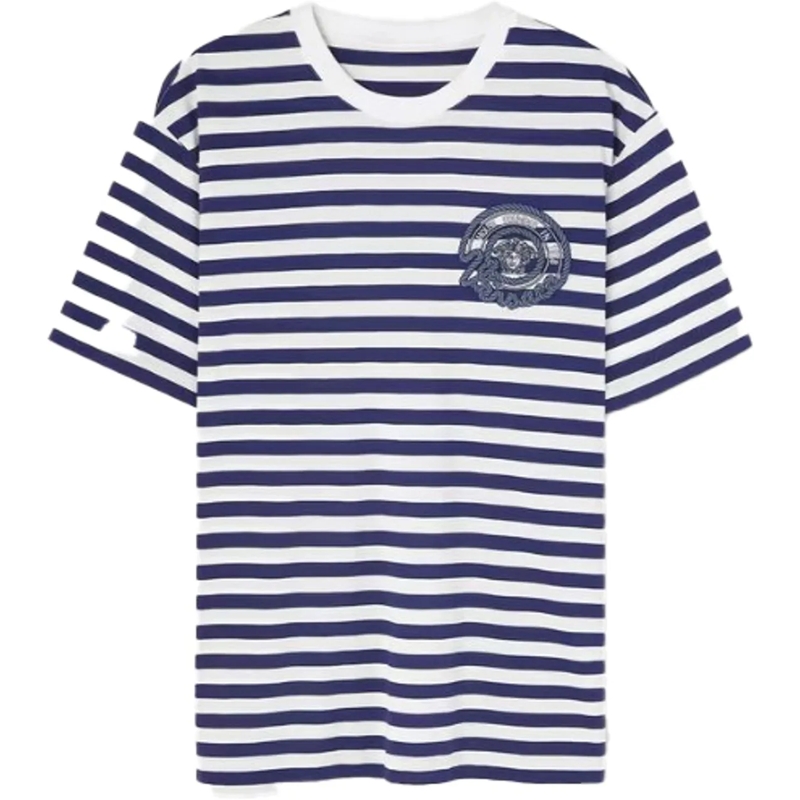 Versace Polohemd T-Shirts And Polos Whitenavy Blue blau
