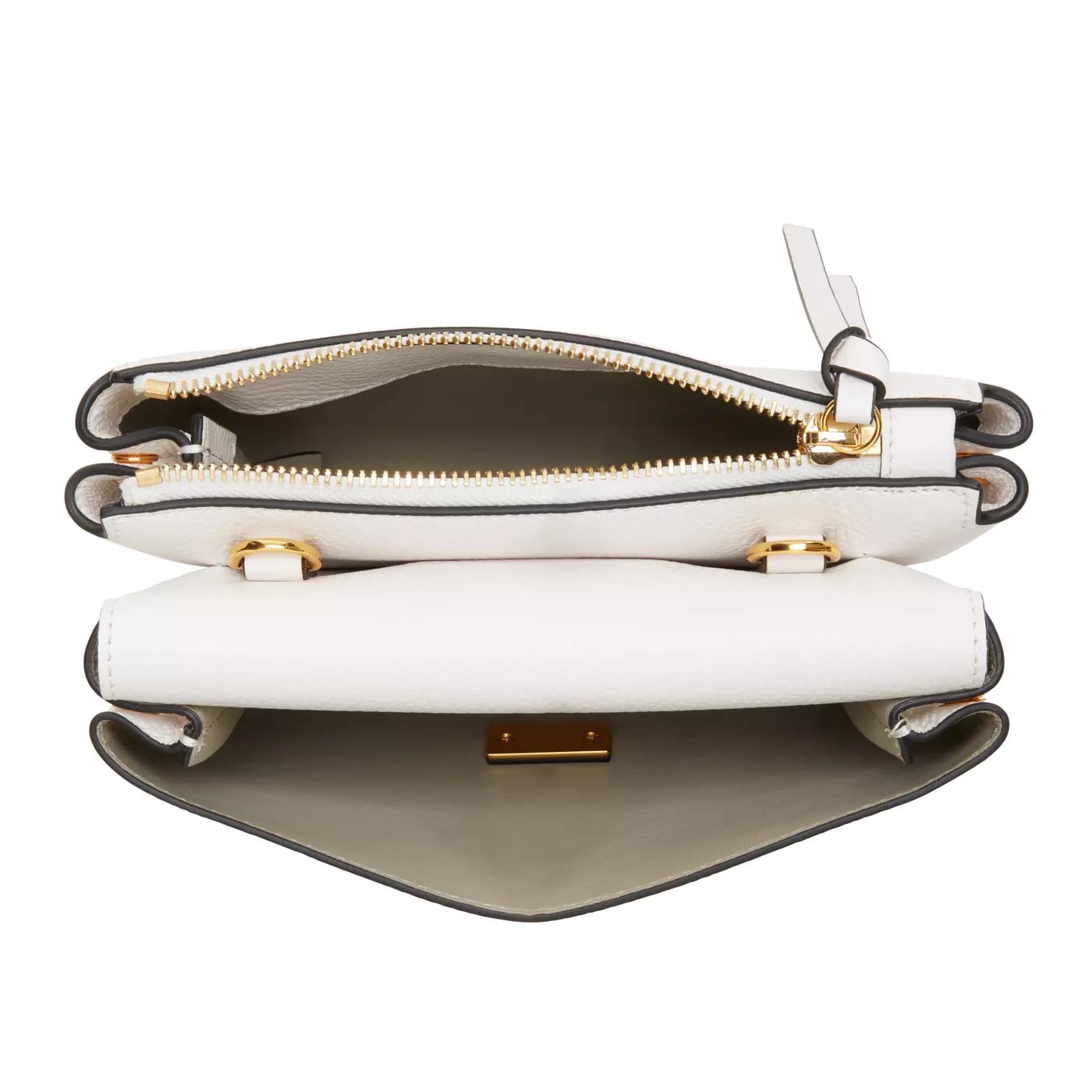Coccinelle Crossbody bags Arlettis Weiße Leder Handtasche E1MD555 in wit