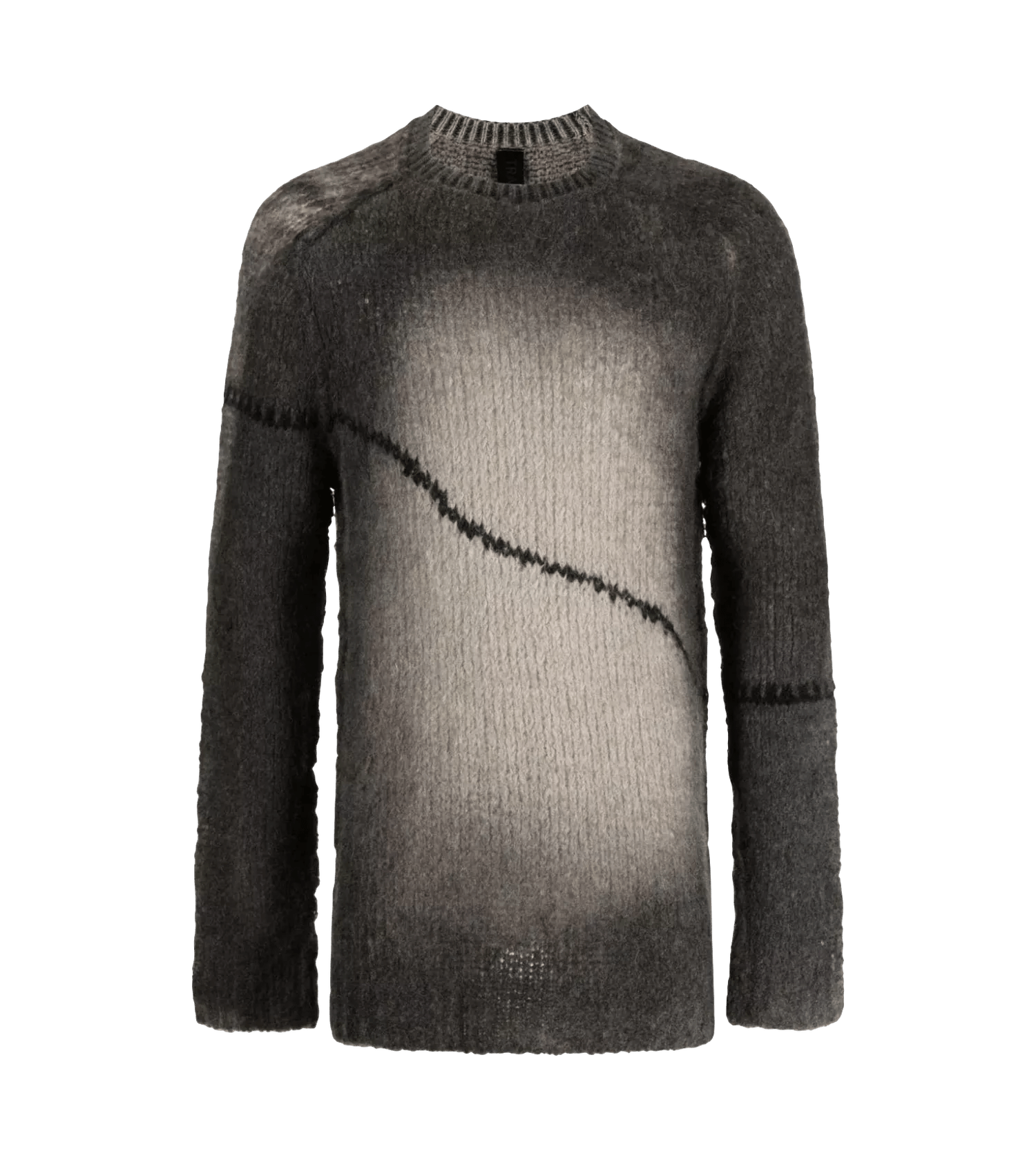 Transit - Detailreicher Pullover - Größe XL - gray