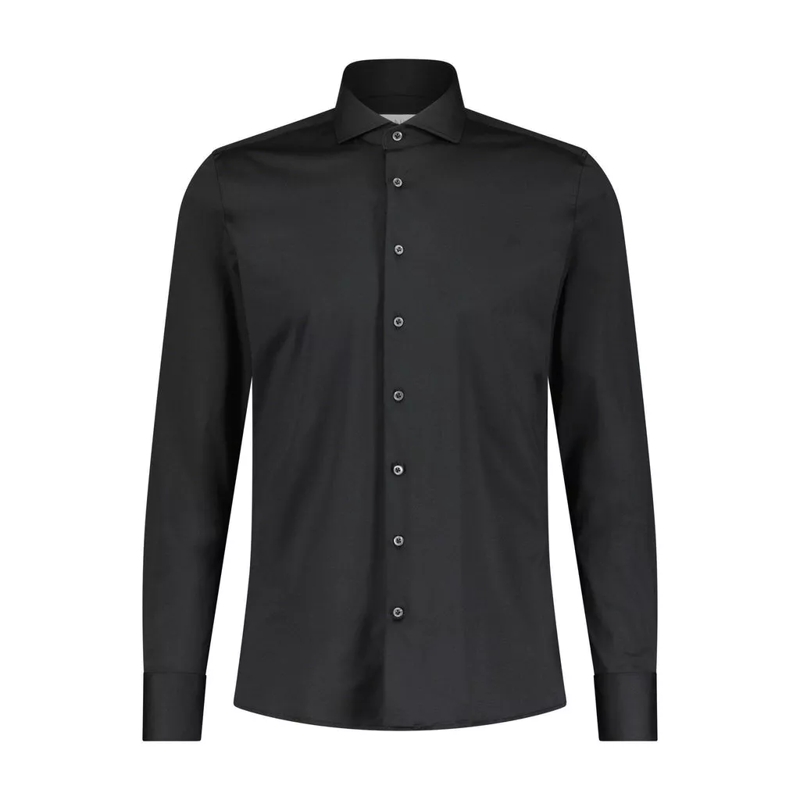 fakts  Slim-Fit Hemd aus Jersey Weiß(Image 5)