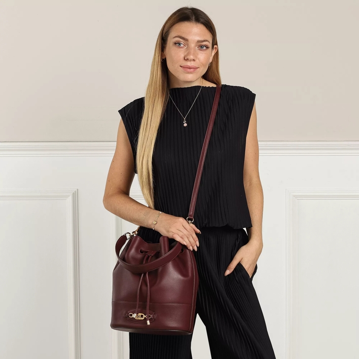 Burgundy ralph lauren on sale bag