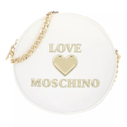 Love Moschino Borsa Pu  Bianco Rund väska