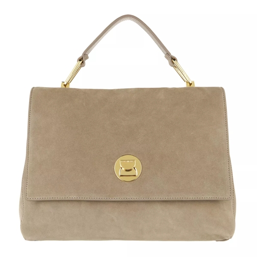 Coccinelle Handbag Suede Leather Besace
