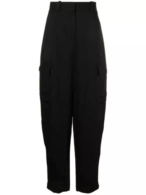 Joseph - Tapered Drop-Crotch Cargo Trousers - Größe 40 - black