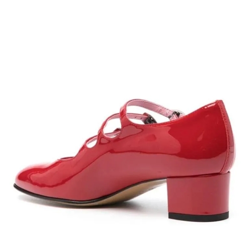 Carel Paris Ruby Red Leather Shoes Red Sandale