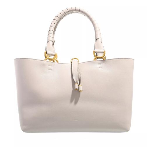 Chloé Marcie Leather bag Grey Rymlig shoppingväska