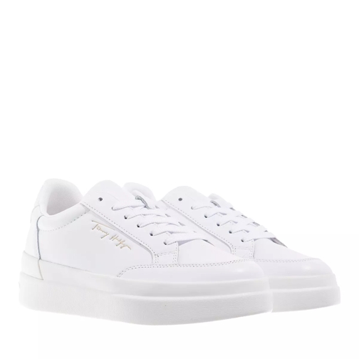 Tommy Hilfiger Th Signature Leather Sneaker White Low-Top Sneaker
