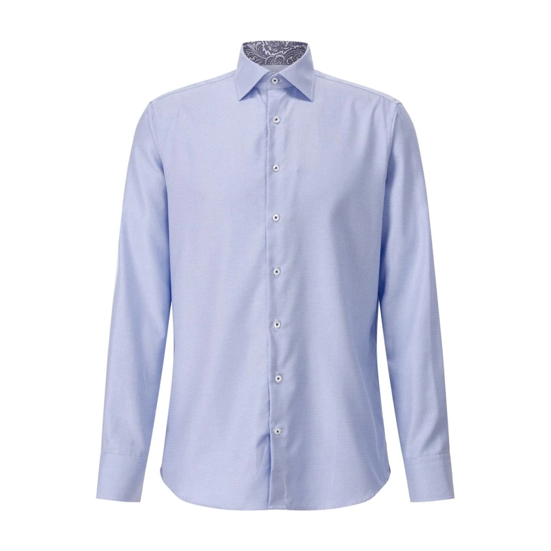 STENSTRÖMS Overhemd Regular-Fit Hemd Blau