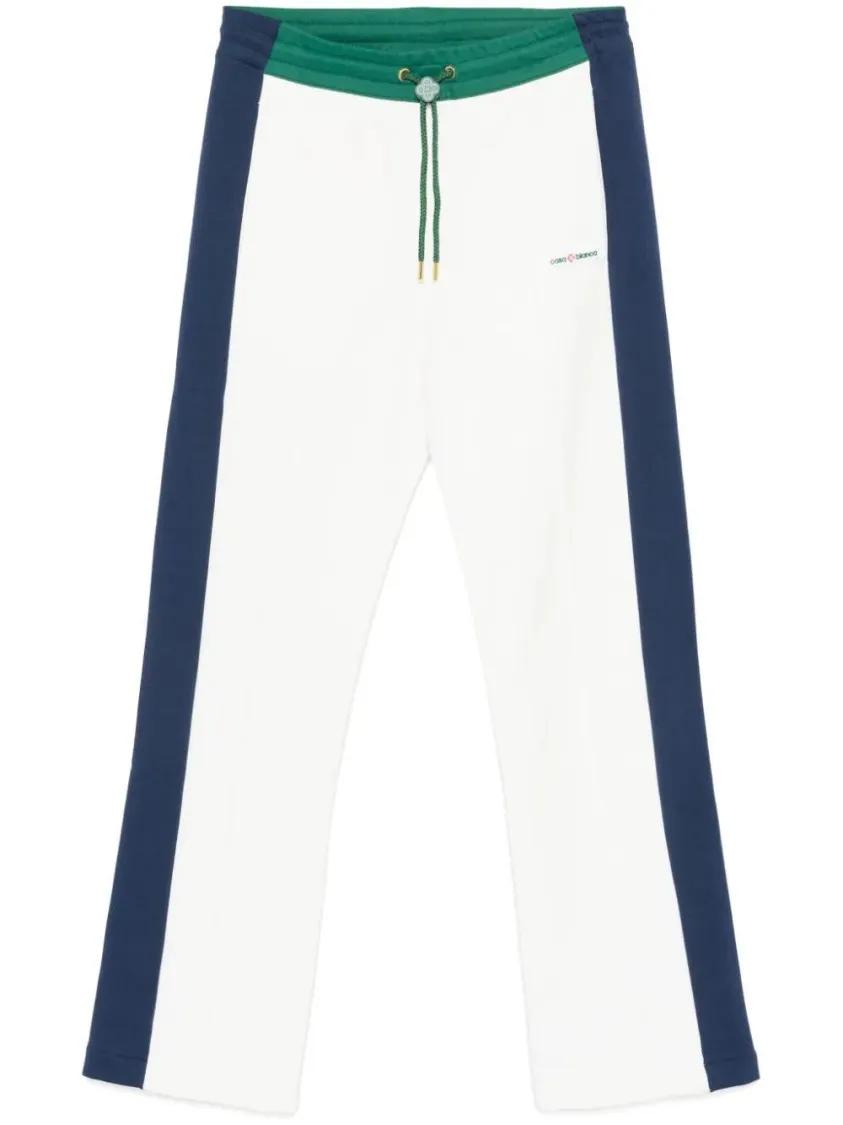 Thumbnail - Casablanca - Colourblock Track Pants - Größe S - weiß