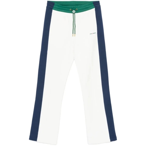 Casablanca Jogging Broek Colourblock Track Pants White