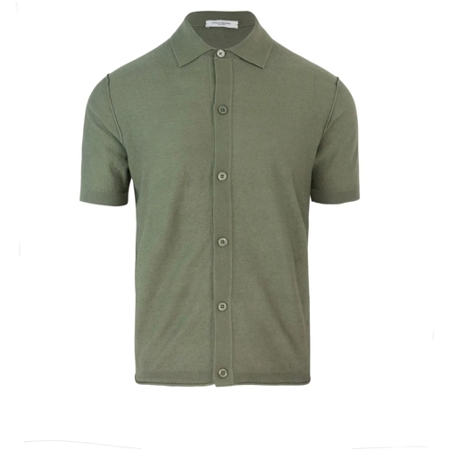 Paolo Pecora Legere Oberteile Paolo Pecora Shirts Green grün