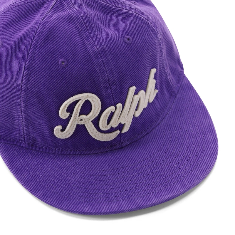 Polo Ralph Lauren Casquette de baseball Cap aus Baumwolle lila(Image 4)