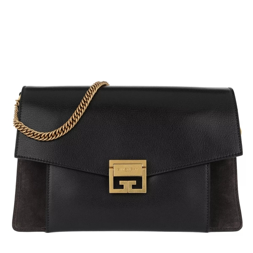 Givenchy Medium GV3 Bag Leather Black/Grey Crossbody Bag
