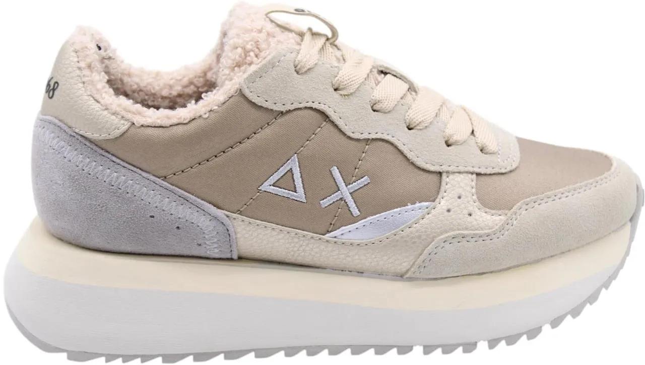 SUN68 Low-Top Sneaker - Sneaker Beige - Gr. 38 (EU) - in Beige - für Damen