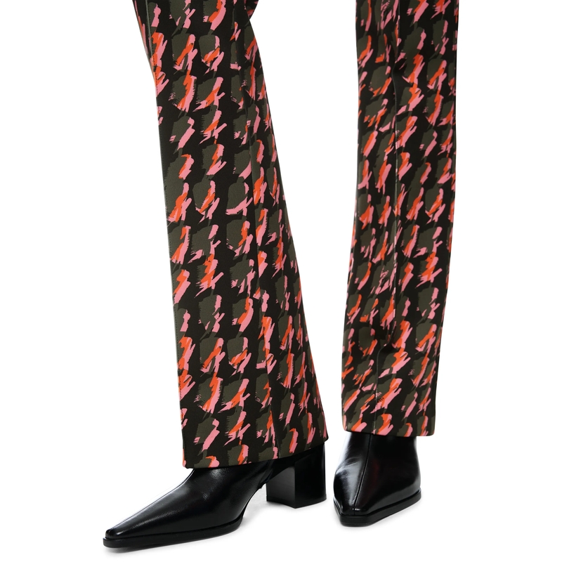 Marc Cain Stoffhose Hose FREDERICA tigerlily(Image 5)