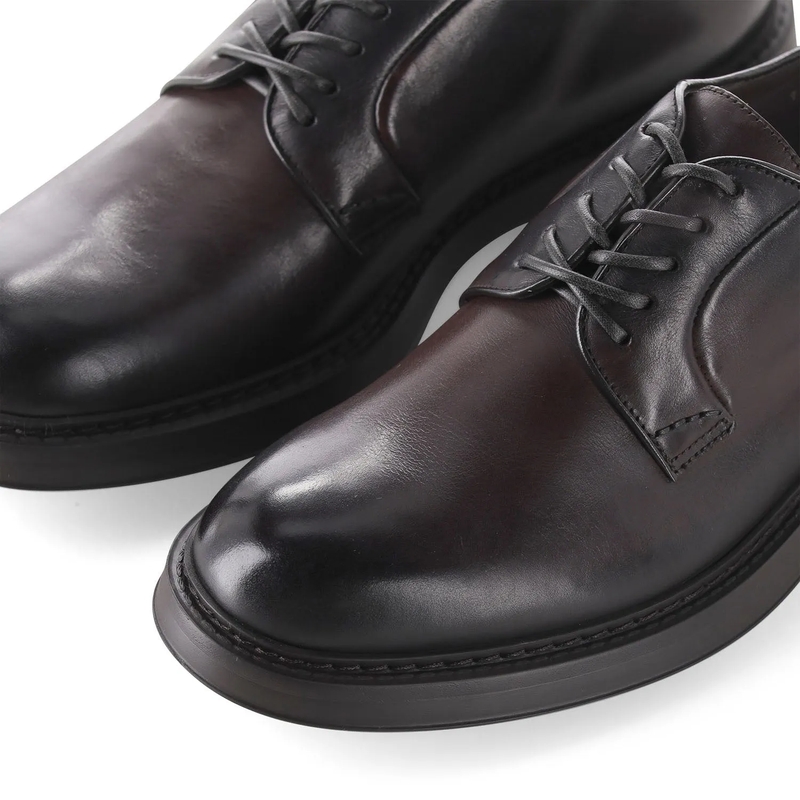 Doucal's Derbys Schnürschuhe aus Kalbsleder braun(Image 3)