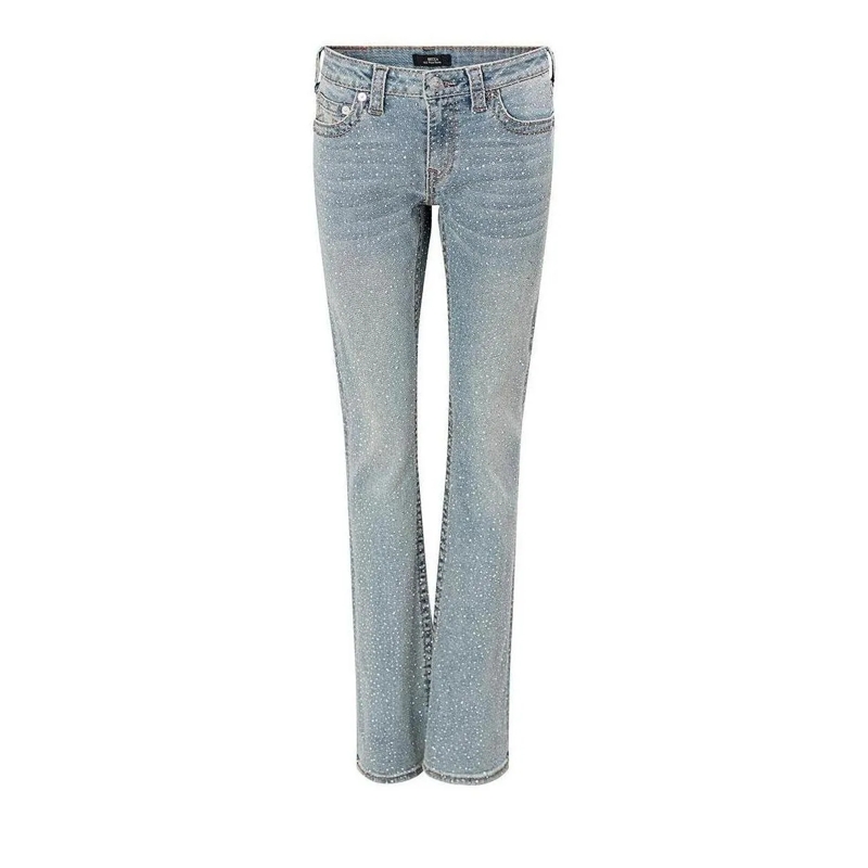 True Religion Jeans - Modell: Becca Bootcut- Ausgestellten Bein- Mid hellblau
