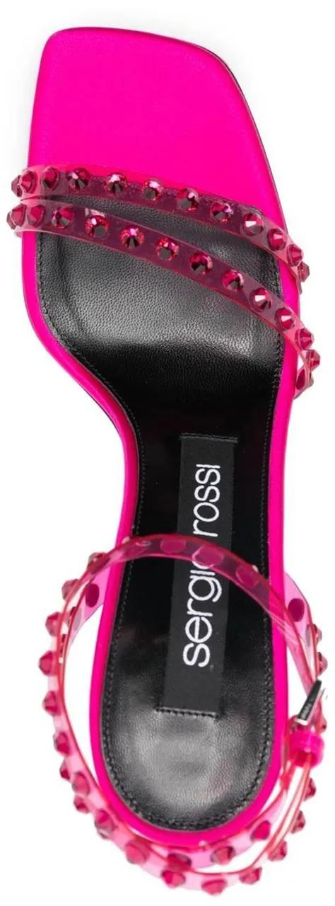 Thumbnail - sergio rossi Sandalen - Sandals Magenta - Gr. 36 (EU) - in Orange - für Damen