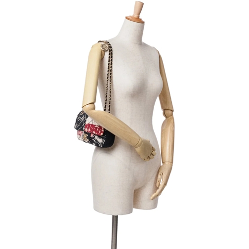 Chanel Sac à bandoulière 2014 Mini Rectangular Printed Nylon and Jersey Pat mehrfarbig (Image 17)