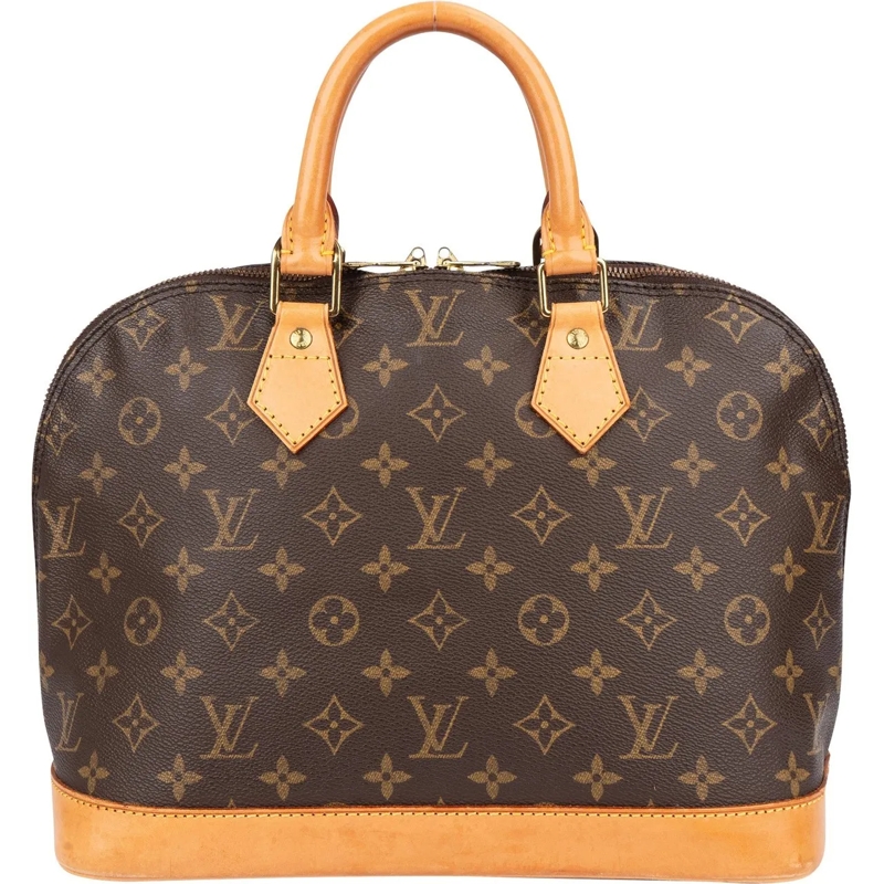 Louis Vuitton Tote Louis Vuitton Canvas Monogram Alma PM Handbag braun
